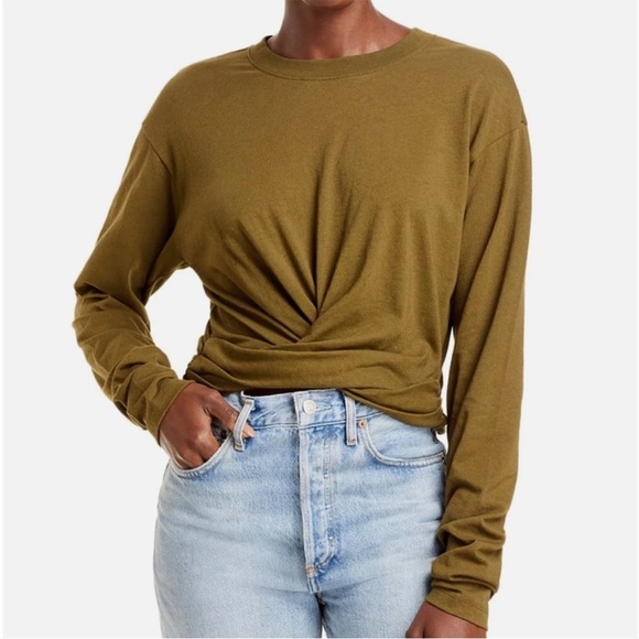 Frame Women's Wrap Around Long Sleeve size L - Picture 1 of 7